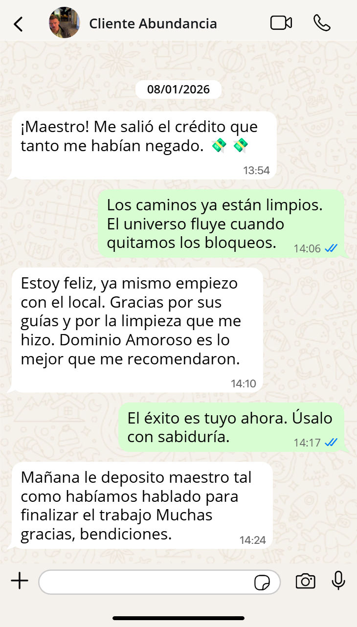 TESTIMONIO DE ABUNDANCIA DEL DINERO